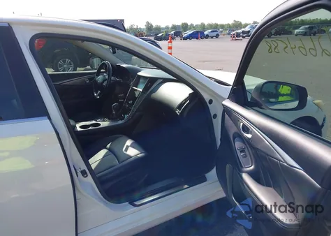 2014 Infiniti Q50 Premium из США, поврежденный, VIN JN1BV7AR4EM698230